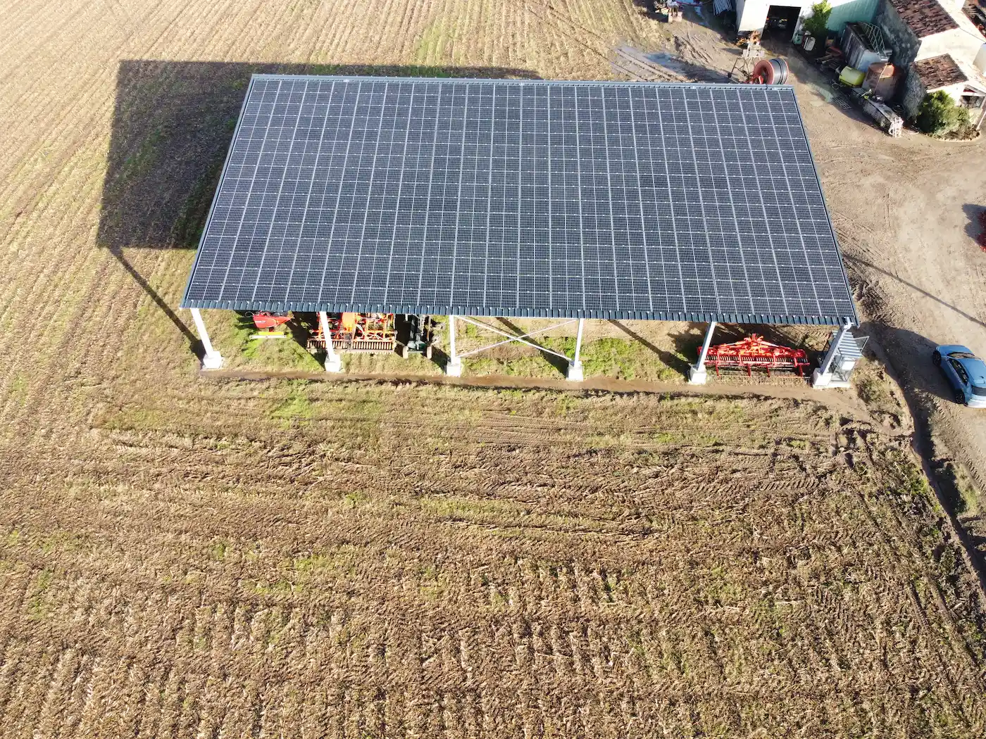 Fiche projet Hangar Solaire Gonzalez, Gironde — Phénix Solar